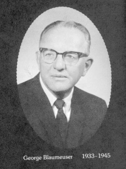 George Blaumeuser 1933-1945