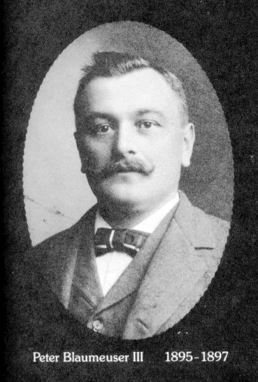 Peter Blaumeuser III 1895-1897