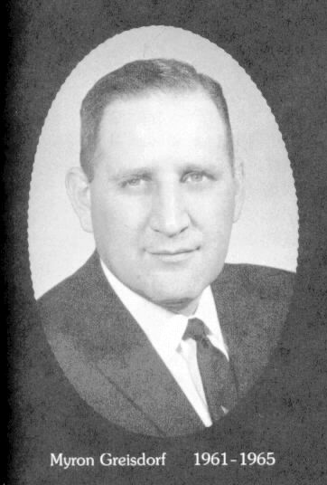 Myron Greisdorf 1961-1965