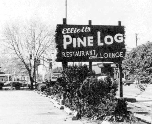 Restaurants and saloons have always been an important part of Skokie history. Elliott's Pine Log, just one of many, served customers at the corner of Howard and Skokie Boulevard from 1939 until its closing in 1988.