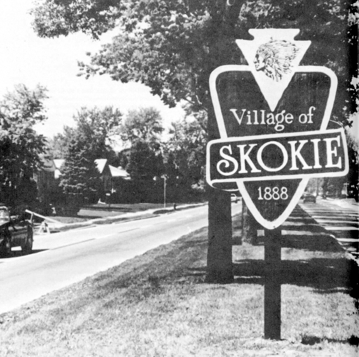 Village of Skokie sign